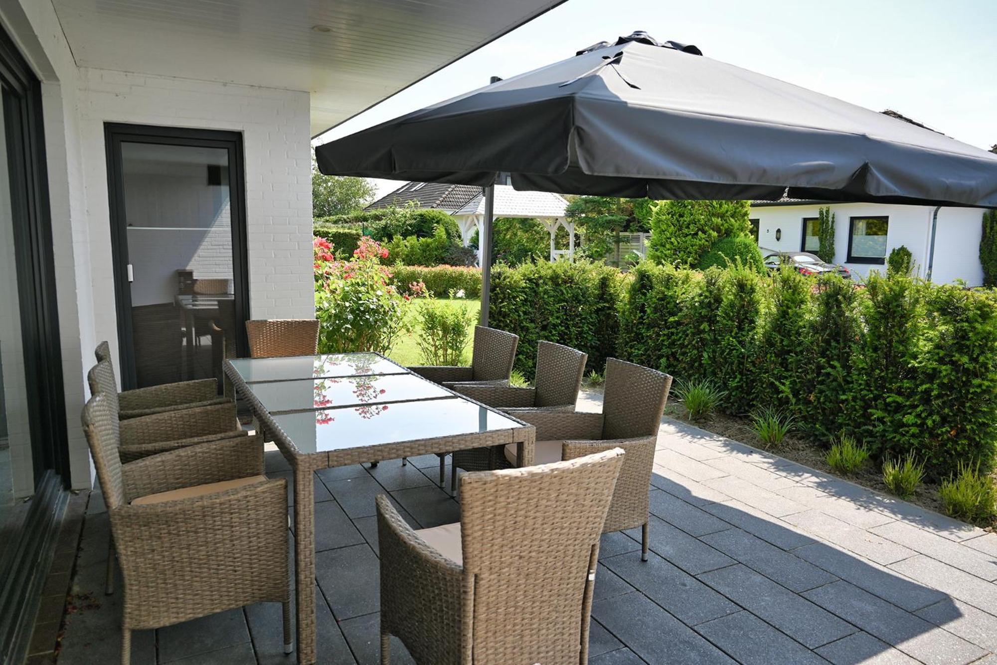 Haus Thomare Wohnung Tramontana Büsum Buitenkant foto